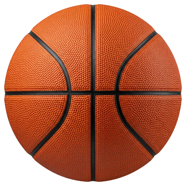Standard Orange Basketball Ball