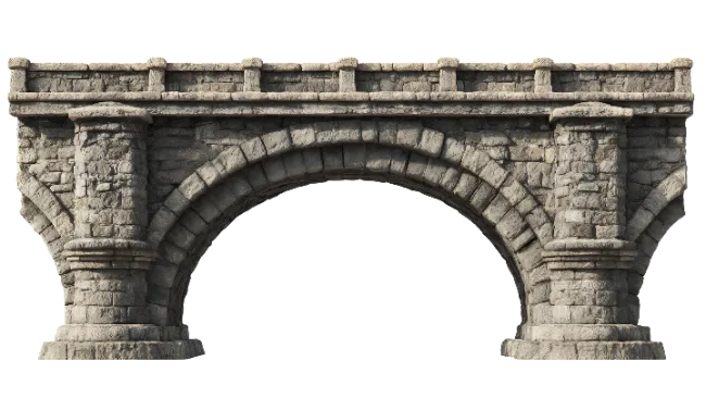 Stone Arch Bridge Architectural Element