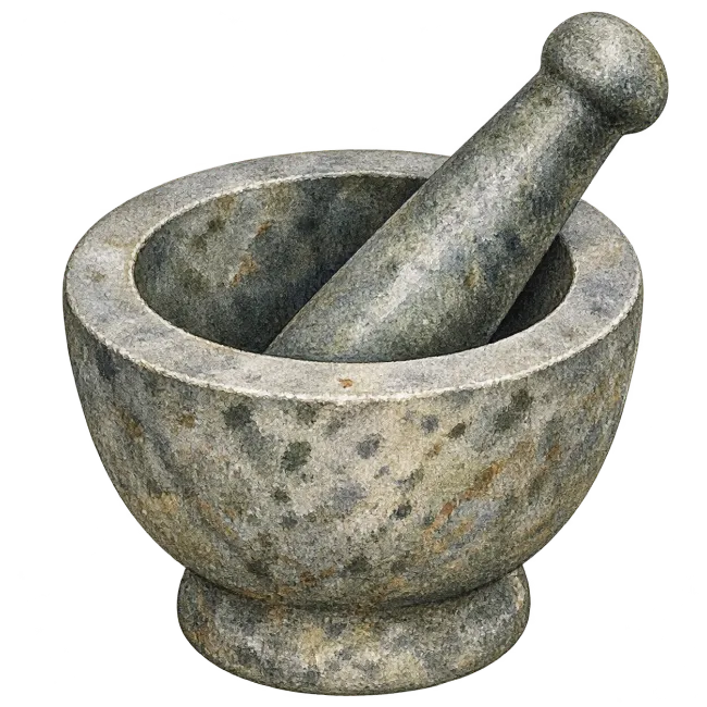 Stone Mortar and Pestle