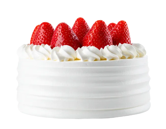 Strawberry Cake with Whipped Cream