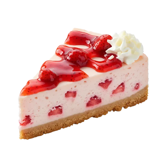 Strawberry Cheesecake Slice