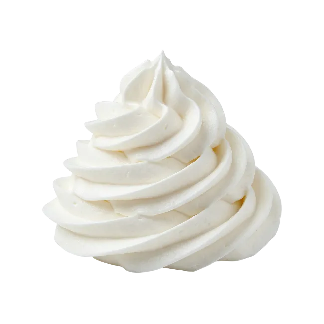 Swirl of Whipped Cream