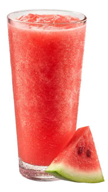 Tall Glass of Fresh Watermelon Smoothie