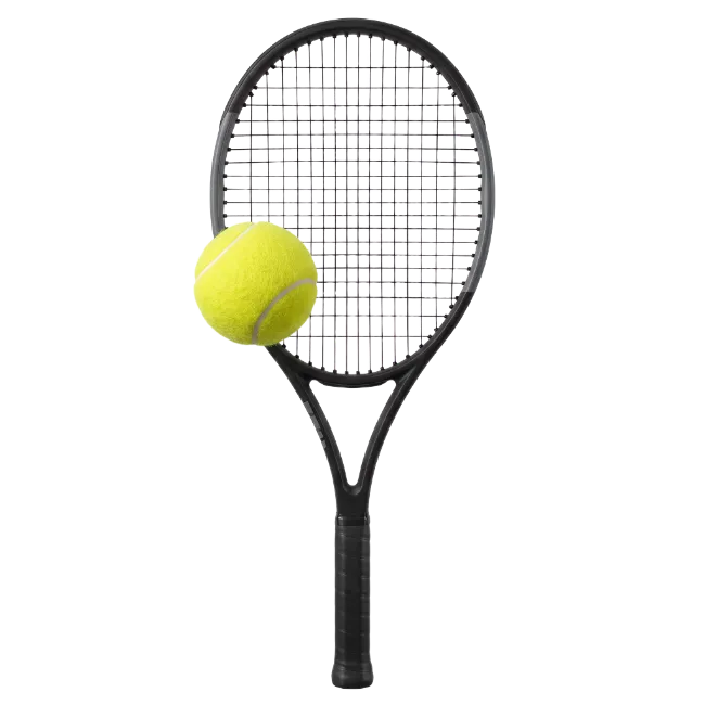 Tennis Racket and Ball