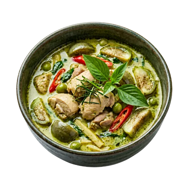 Thai Green Curry Bowl with Chicken