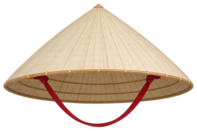 Traditional Asian Conical Hat