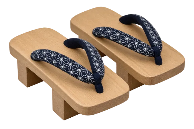 Traditional Japanese Wooden Geta Sandals