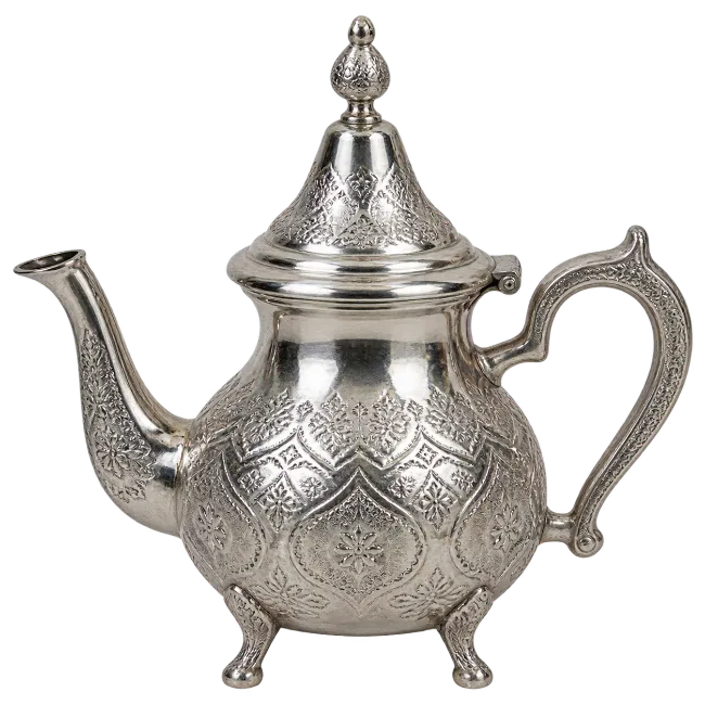 Traditional Moroccan Silver Teapot