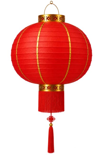 Traditional Red Chinese Lantern