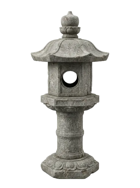 Traditional Stone Japanese Garden Lantern