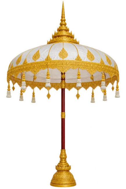 Traditional Thai Golden Royal Umbrella