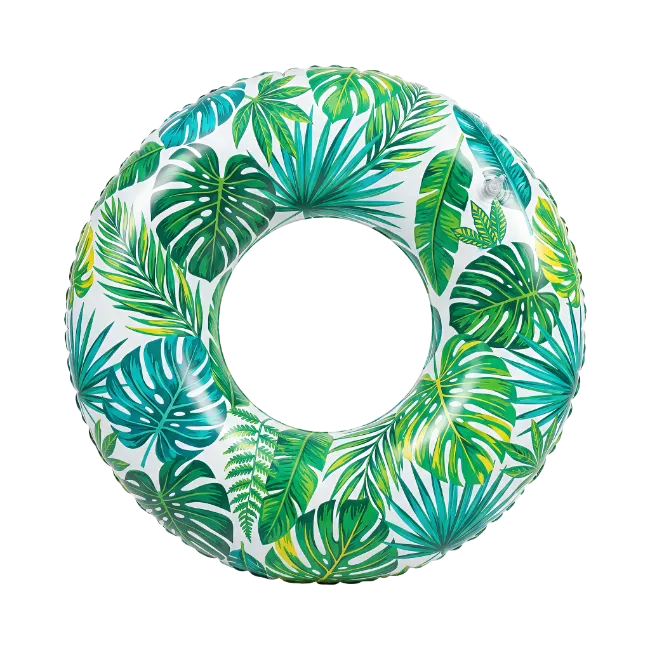 Tropical Leaf Inflatable Pool Float