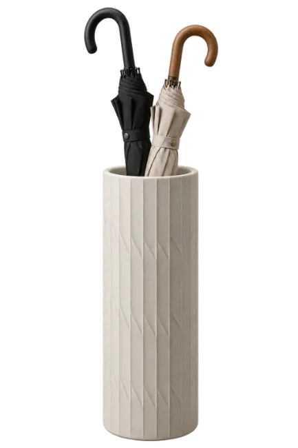 Umbrellas in White Stand