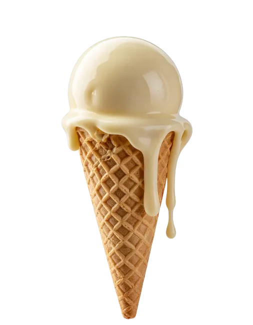 Vanilla Ice Cream Cone