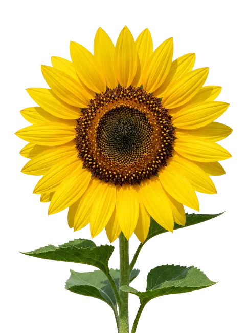 Vibrant Yellow Sunflower Plant