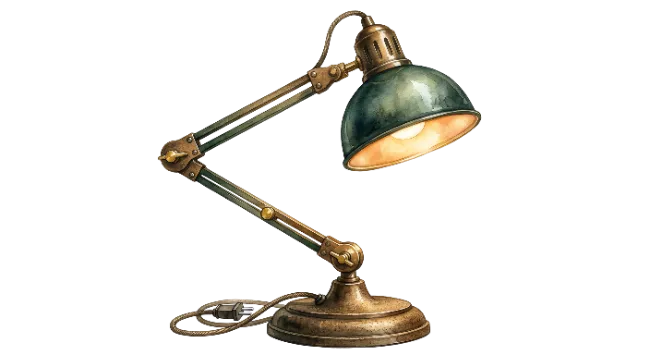 Vintage Adjustable Desk Lamp