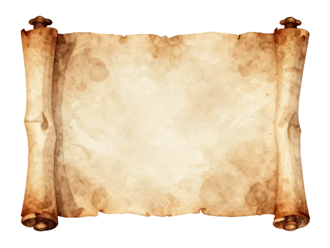 Vintage Aged Paper Scroll