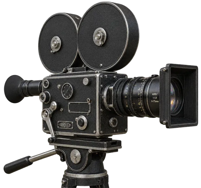 Vintage Arriflex 16mm Film Movie Camera