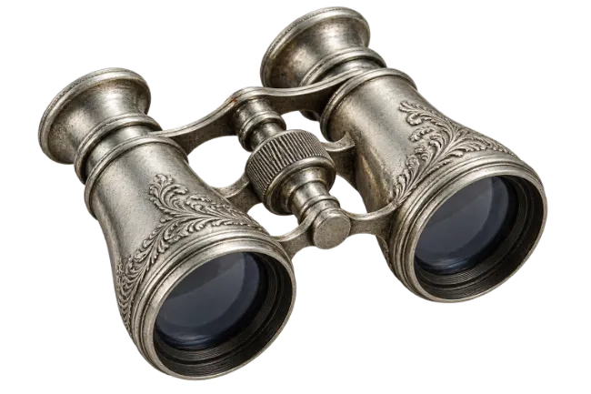 Vintage Brass Binoculars