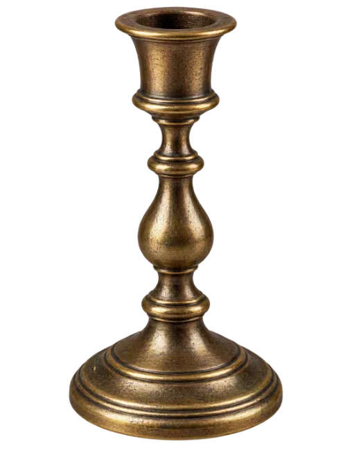 Vintage Brass Candlestick Holder