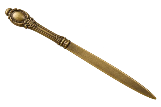 Vintage Brass Letter Opener