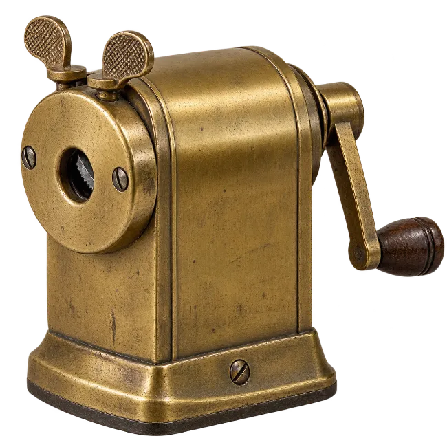 Vintage Brass Pencil Sharpener