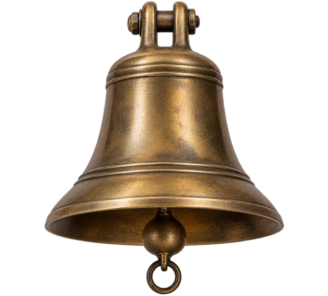 Vintage Brass Ship Bell