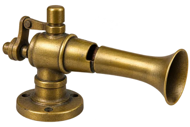 Vintage Brass Steam Whistle