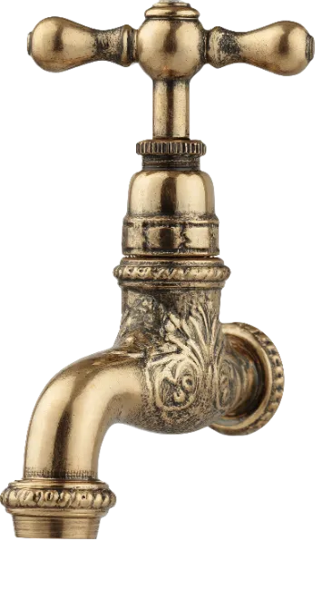 Vintage Brass Water Tap