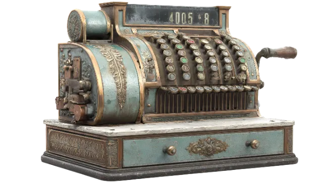 Vintage Cash Register