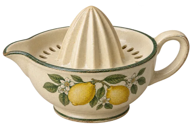 Vintage Ceramic Lemon Juicer