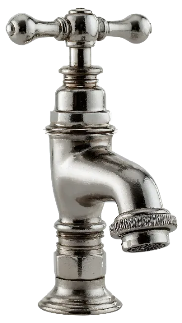 Vintage Chrome Plated Water Tap