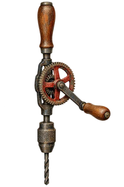 Vintage Hand Drill Tool