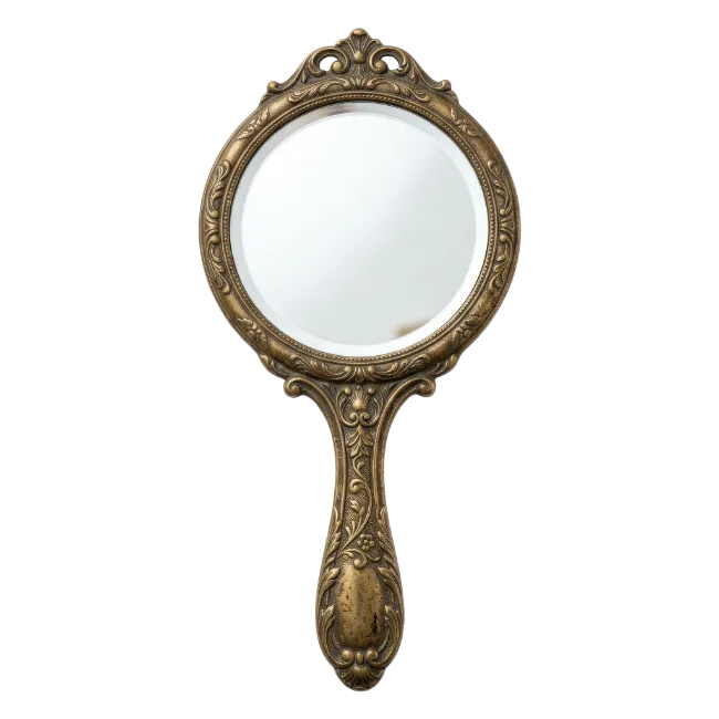 Vintage Hand Mirror