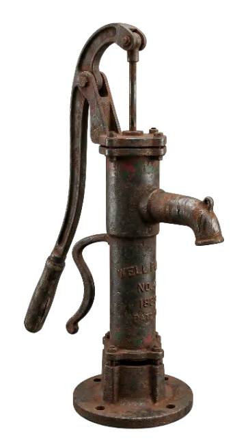 Vintage Hand Water Pump