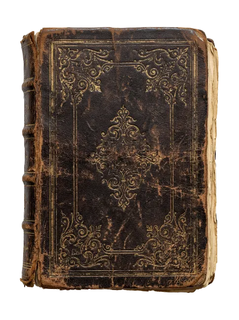 Vintage Leather Bound Book