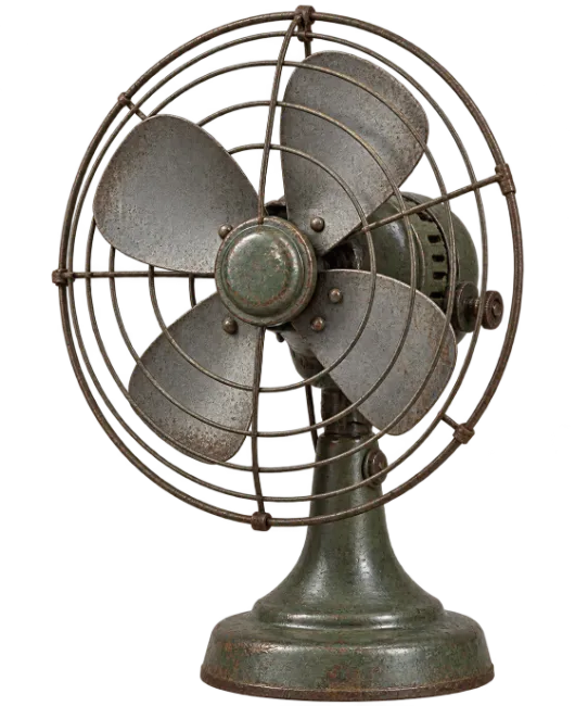 Vintage Metal Desk Fan