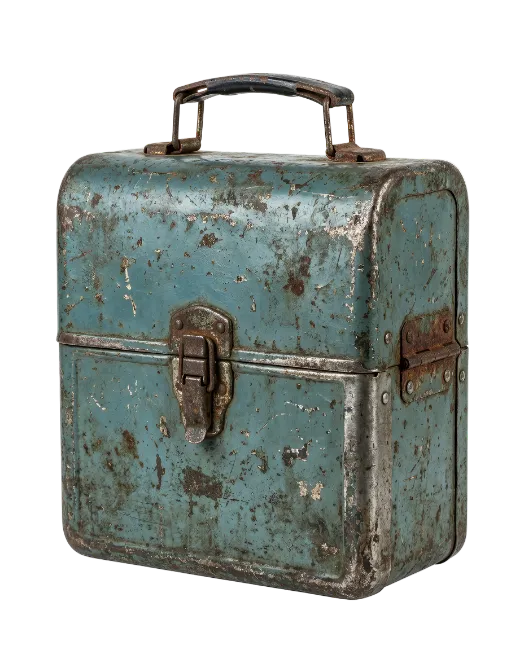 Vintage Metal Lunch Box