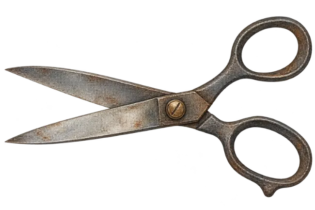 Vintage Metal Scissors