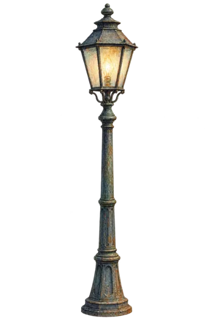 Vintage Metal Street Lamp