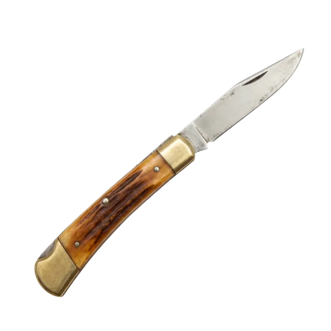 Vintage Pocket Knife with Bone Handle