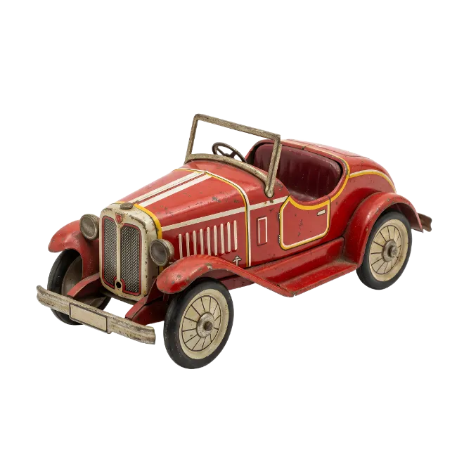 Vintage Red Toy Car