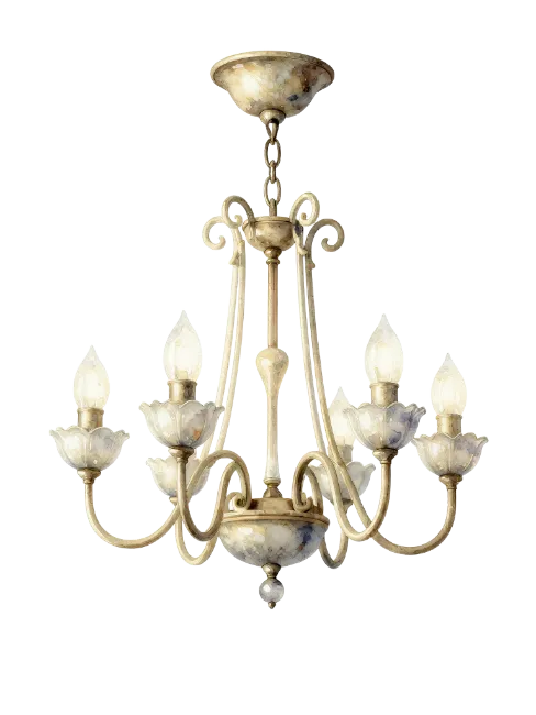 Vintage Style Chandelier Light Fixture