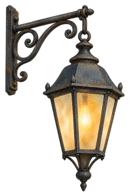 Vintage Wall Mounted Lantern