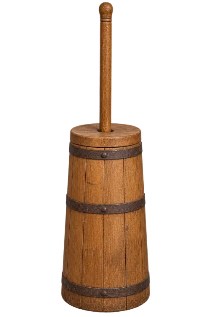 Vintage Wooden Butter Churn