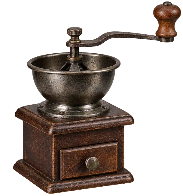 Vintage Wooden Coffee Grinder