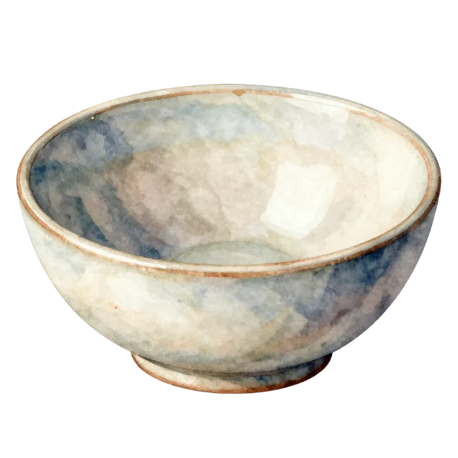 Watercolor Ceramic Bowl