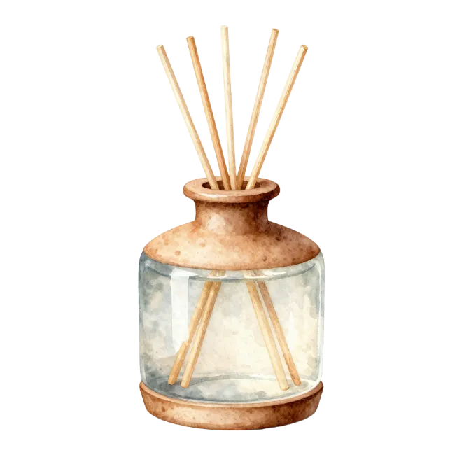 Watercolor Reed Diffuser Bottle
