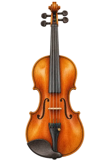 Watercolor Violin Instrument