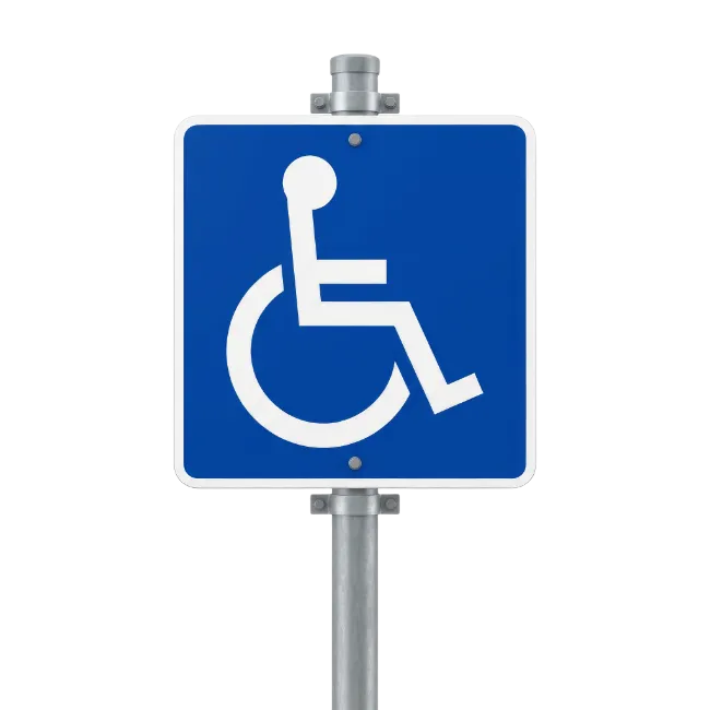 Wheelchair Accessible Sign